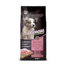 Crocus Kuzu Etli Pirinçli Yavru Köpek Maması 15kg