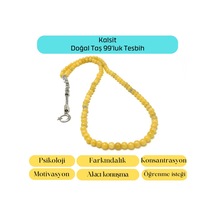 Yıldız Doğal Taş Kalsit 6mm 99luk Doğal Taş Tesbih