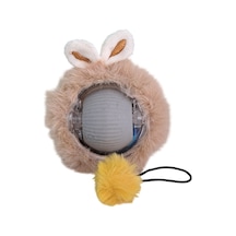 Kp Şarjlı Hareketli Peluş Kedi Oyuncağı Kuyruklu 5 Cm İnteraktif Titreşimli Hareketli Top