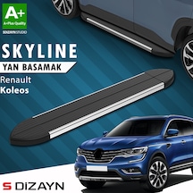 S-dizayn Renault Koleos 2 Skyline Krom Yan Basamak 163 Cm 2016 Üzeri A+ Kalite