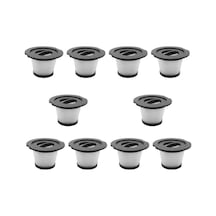 Geeroyoo 10'lu Hepa Yedek Filtre Takımı - Kablosuz Süpürgeler İçin Yüksek Verimli, Çoklu Model Uyumlu