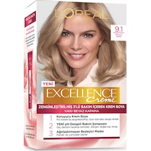 L'Oréal Paris Excellence Creme Saç Boyası - 9.1 Küllü Sarı