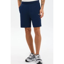 Skechers Lw Fleece Erkek Şort Lacivert