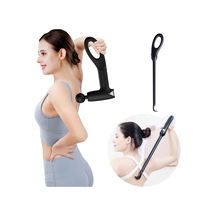 Kh-555 30w Güçlü Motorlu Masaj Aleti 6 Kademeli, 4 Başlıklı, Kablosuz Siyah