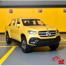 Mercedes-benz X Class 1/36 Ölçek C&c Model Garage Çek Bırak Metal Model Araba Oyuncak