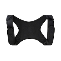 Multiflexpro Unisex Siyah Yeni Nesil Dik Duruş Korsesi Kamburluk