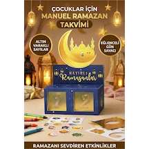 Ramazan Temalı Manuel Gün Sayacı Ramazan Sevdiren Etkinlikler