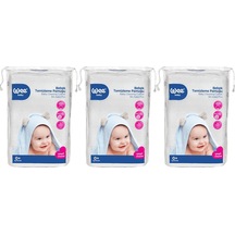 Bebek Temizleme Pamuğu 60 X 3 180 Adet