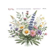 Ütü İle Rub On Transfer Kağıdı 30x30cm Rb-391