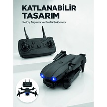 Mey İthalat Katlanabilir Kamera Drone 4k Hd Görüntü, Hover Özelliği Ve Uzaktan Kumanda