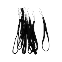 Dolıty 10 Adet El Feneri Kordon Bilek Kayışı Kemer Kablosu Siyah