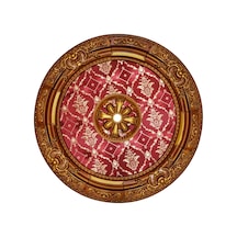 Decogold 90 Cm Oval Kahve Eskitme Saray Tavan
