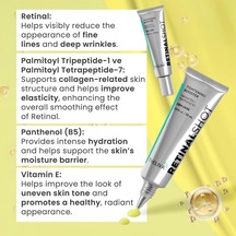 The Liva Retinal Shot Tightening Booster Krem, Sıkılaştırıcı Yüz Kremi, Gece Kremi Yenileyici 30 Ml