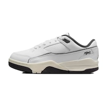 Nike Jordan Flıght Court Gs Leather Sneaker Hakiki Deri Günlük Spor Ayakkabı Beyaz Beyaz