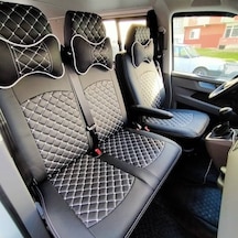 Volkswagen Transporter 5+1 Araca Özel Deri Oto Koltuk Kılıfı (473405931)