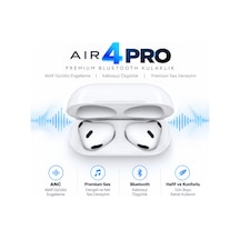 Air 4 Pro Anc 2026 4.nesil Aktif Gürültü Engelleyici Premium Bluetooth Kulaklık