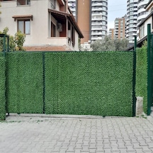 Çim Çit - Çimli Tel - Suni Çim Çit - 4.8cm Gözenek