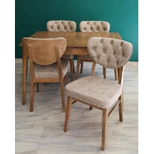 Masifart Brisa Mutfak Masa Sandalye Takımı