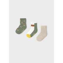 Mayoral Erkek Bebek Soket Çorap Set 3lü Yeşil