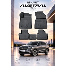 Renault Austral 2022+ Aracınıza Özel Üretim Havuzlu Paspas Takımı A+ -mod-