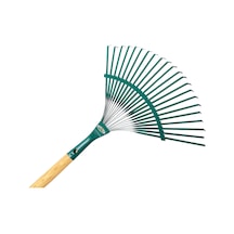 Raco 53731 Ahşap Saplı Metal Çim Ve Yaprak Toplama Tırmığı 45 Cm