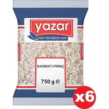 Yazar Basmati Pirinç 6 x 750 G