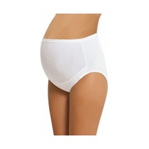 NBB Underwear Yüksek Bel Likralı, Pamuk Beyaz Hamile Külodu 001