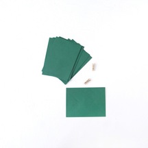 Bimotif Koyu Yeşil Standart Zarf 13 x 18 CM 25 Adet