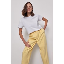 Madmext Mad Girls Beyaz Tişört Mg1351-beyaz Beyaz