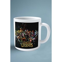 League Of Legends Oyun Baskılı Kupa Bardak Çift Taraflı Baskı Kişiye Özel Model 32 Çok Renkli