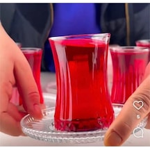Paşabahçe Elysia Çay Tabağı 6 Lı Çay Tabak - Çay Bardağı Altı 54771