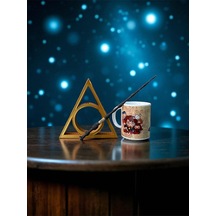 Özel Üretim Kupalı Harry Potter Mürver Asa El Yapımı Büyücü Asası Hediye Paketli Ahşap