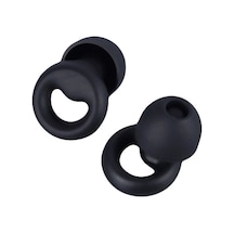 Gürültü Önleyici Kulak Tıkacı - Siyah Silikon, 1 Çift