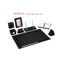 Gıpta Sümen Takımı 9 Parça Desktop Siyah 7129