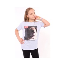 Toontoy Kids Toontoy Unisex Çocuk Baskılı Bisiklet Yaka Kısa Kollu Tişört Su Yeşili Toontoy Kids Toontoy Unisex Çocuk Baskılı Bisiklet Yaka Kısa Kollu Tişört Su Yeşili