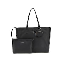 Guess Power Play Iı Large Tech Tote Kadın Omuz Çantası Hwbg7124240 Siyah