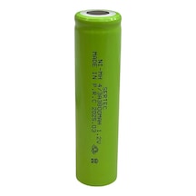 Sertec - 1.2v 3800 Mah - 4/3a - Ni-mh Şarjlı Pil - Başsız / Flat Head Evimdeyokyok