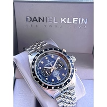 Daniel Klein İç Fonksiyonları Aktif 30 Mt Suya Dayanıklı 2 Yıl Garantili Erkek Kol Saati Fg.13994.7 Gri