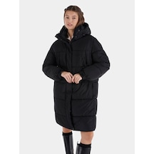 Colins Regular Fit Siyah Kadın Kaban Cl1065789 Siyah