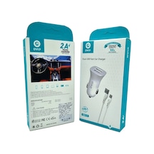 Çift Usb Girişli Micro Kablolu Araç Şarj Aleti Dvip C01-m
