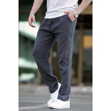 Madmext Füme Müslin Kumaş Erkek Basic Pantolon 6507-füme Füme