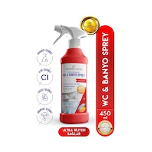 Doğal Wc & Banyo Temizleyici Sprey 450 Ml