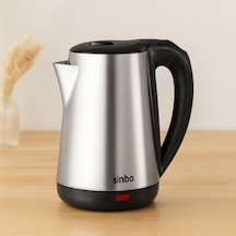 Çelik Kablosuz Su Isıtıcı Kettle 1.8l 360 Döner, Otomatik Kapanma