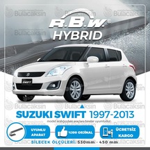 Rbw Hybrid Suzuki Swift 1997 - 2013 Ön Silecek Takımı - Hibrit