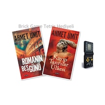 Roma Nın Beş Günü Ahmet Ümit Son Kitabı - Kayıp Tanrılar Ülkesi + Brick Game Tetris Oyun Makinesi Hediye