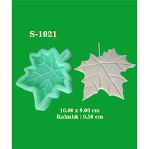 İnce Çınar Yaprağı Silikon Kalıp S1021
