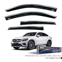 Cam Rüzgarlığı Kromlu Mercedes Glc Coupe 2016-2022 4lü