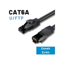 Irenıs 20 Metre Cat6a U/ftp Flexarmor Esnek Çelik Zırh Kablo