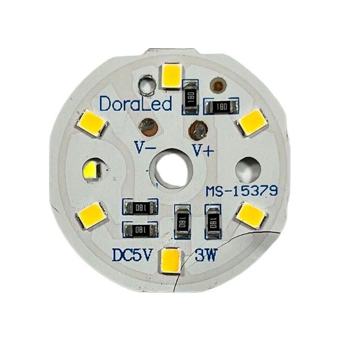 5volt 3watt Smd 2835 Ledli Led Modül Gün Işığı 5v 3w Avize Ledi 33mm 3 Adet 1 Adet