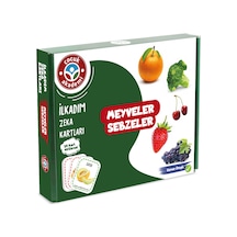 Çocuk Akademi Ilk Adım Zeka Kartı Meyve-sebze